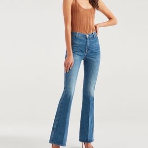 7 For All Mankind Women’s Flare Jeans Blue